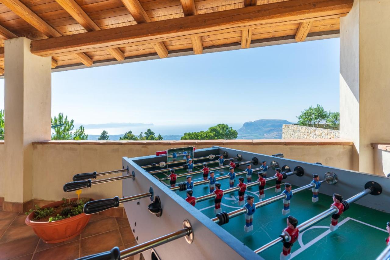 Villa Romitello Con Piscina Total Relax Borgetto エクステリア 写真